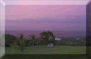 Carribean at sunset