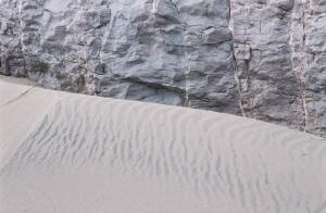 Mini sand dune near Boqillas Canyon