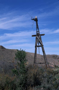 Windmill at the old Sam Nail Ranch