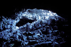 Heppe Ice Cave (looking out)